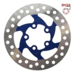 Disc frana 120mm 5H albastru