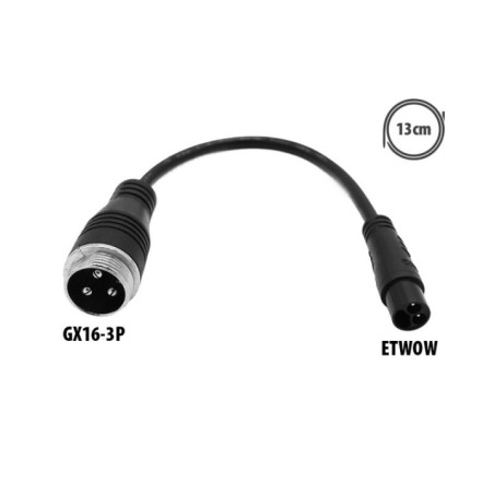 Adaptor incarcator GX16 3P la ETWOW