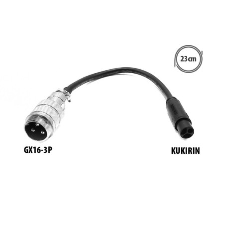 Adaptor incarcator GX16 3P la Kukirin G2 Master G2 Pro (2024)