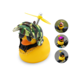 Ornament ghidon ratusca militar cu LED