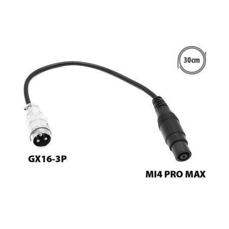 Adaptor incarcator GX16-3P la Mi4 Pro Max Plus