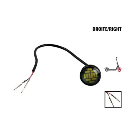 Led mini dreapta-fata trotineta electrica Dualtron
