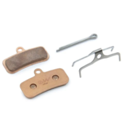 Placute frana RT007-C bicicleta trotineta electrica - compatibil NUTT (4 pistoane)