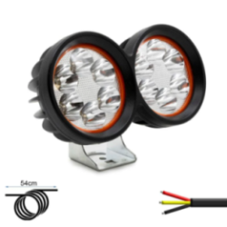 Far dublu cu LED EWLM001 (12-72V)