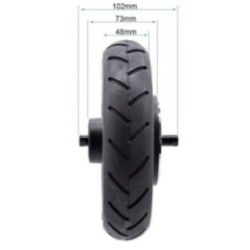 ROATA SPATE SOLIDA TROTINETA ELECTRICA NINEBOT E2 E2 Plus