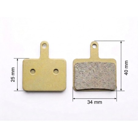 Placute frana pentru Kukirin G2 2026 (model nou)