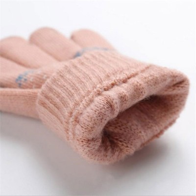 Manusi Touchscreen, Techsuit Raindeer Woolen (ST0002), roz