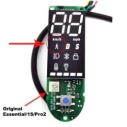 Dashboard display trotineta electrica Xiaomi 1S, original, Essential