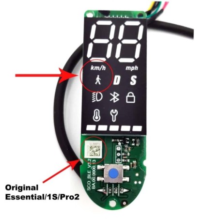 Dashboard display trotineta electrica Xiaomi 1S, original, Essential