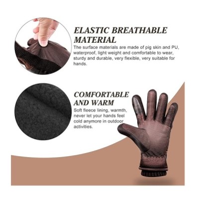 Manusi pentru Barbati, Marime Universala, Techsuit (OG101), maro