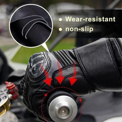 Manusi de Barbati, M, pentru Moto, Techsuit (OG106), maro