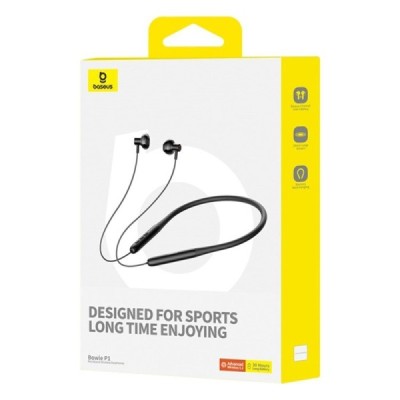 Casti Bluetooth wireless - Baseus Bowie P1 Neckband (A00025800113-Z1) - Black