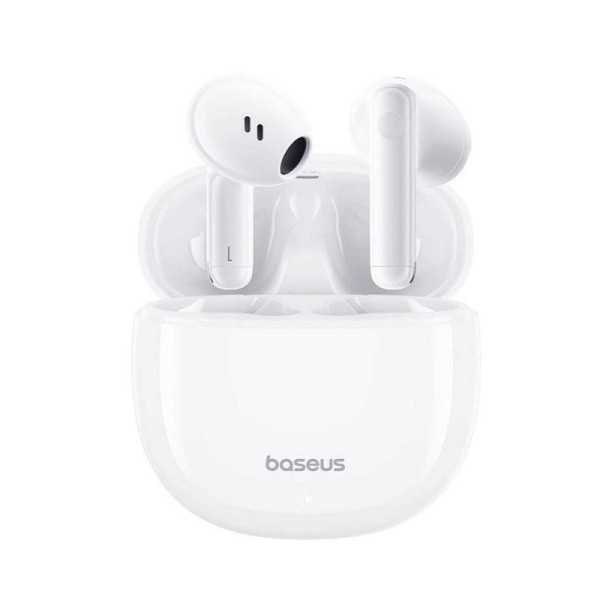 Casti Bluetooth 5.3 True Wireless - Baseus Bowie E13 (A00059701217-Z1) - White