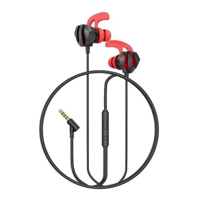 Casti Audio Jack pentru E-Sports cu Microfon, 1.2m - Hoco Sharp (M105) - Black
