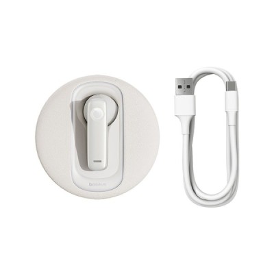 Casca Bluetooth cu Microfon - Baseus CM10 (A00054700211-00) - White