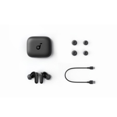 Casti Bluetooth TWS, Noise Cancelling, Touch Control, IP54 - Anker SoundCore P30i (A3959331) - Blue