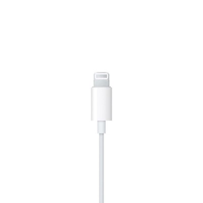 Casti cu Fir, Microfon si Mufa Lightning - Apple A1748 (MWTY3ZM/A) - White (Blister Packing)