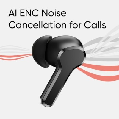 Casti Bluetooth 5.4, ANC, IPX5 - Realme (Buds T110) - White