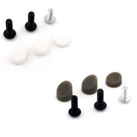 Set 3 suruburi si dopuri protectoare de cauciuc de prindere aripa spate trotineta electrica scuter Xiaomi Mijia M365   M365 Pro