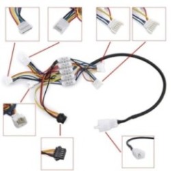 Cablu cu mufe multiple pentru tester motor