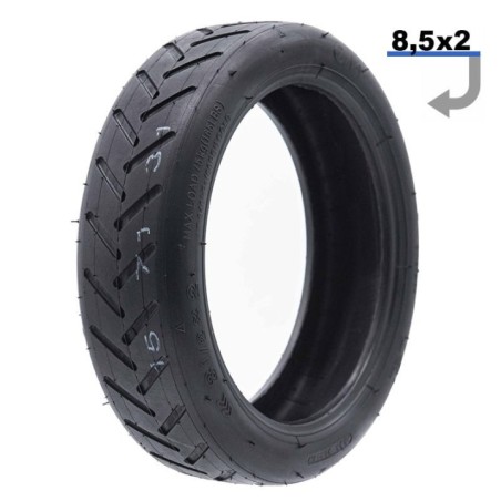 Cauciuc tubeless trotineta electrica 8 1 2 x 2 - pentru trotineta electrica Xiaomi
