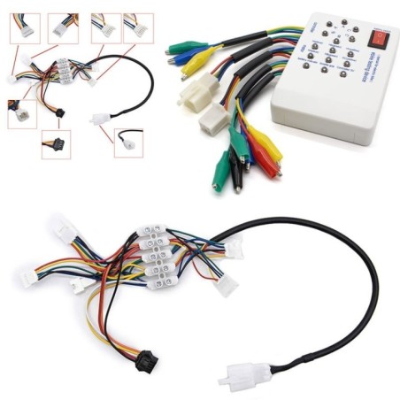 Tester universal trotineta electrica cu cablu cu mufe multiple