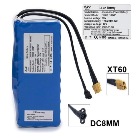 Baterie externa pentru trotineta bicicleta electrica  36V 12.8Ah