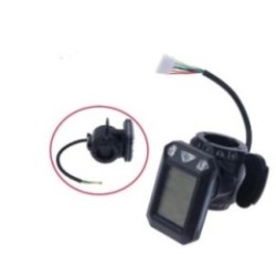 Display trotineta bicicleta electrica cu maneta acceleratie 36V, 6 pini