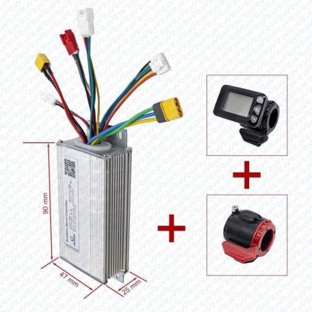 Kit controller 36V 16A 300W