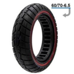 Cauciuc plin antiexplozie pentru trotineta electrica 60 70-6.5 B44 (linie rosie)