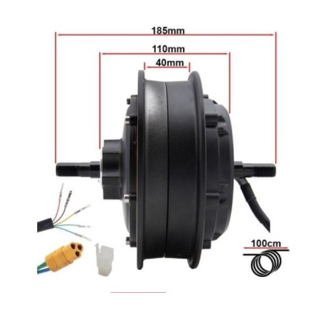 Motor 48v 1000w 6 B34 Kugoo Kirin G2 Max