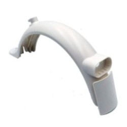 Aparatoare roata spate trotineta electrica Xiaomi M365  M365 Pro fara led - alba