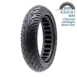 Cauciuc plin antiexplozie pentru trotineta electrica Xiaomi (8 1 2X2) cu linie neagra
