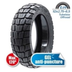 Cauciuc offroad cu gel tubeless  pentru trotineta electrica 10x2.75-6.5