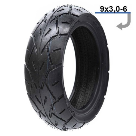 Cauciuc tubeless TUVOT 9 X 3-6 pentru trotineta electrica Speedxman
