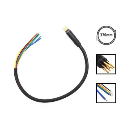 Cablu motor original E-TWOW cu mufa tata waterproof