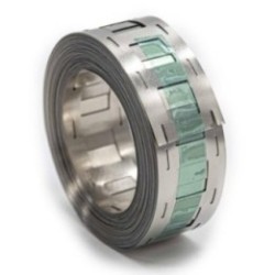 Banda nichelata  2p 18,5x0,15mm -10M