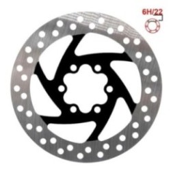 Disc de frana 140mm 6H negru