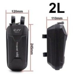 Geanta cu prindere Velcro pentru biciclete si trotinete electrice 2L