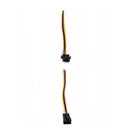 Mufa cu cablu 22AWG SM 3 pini M F