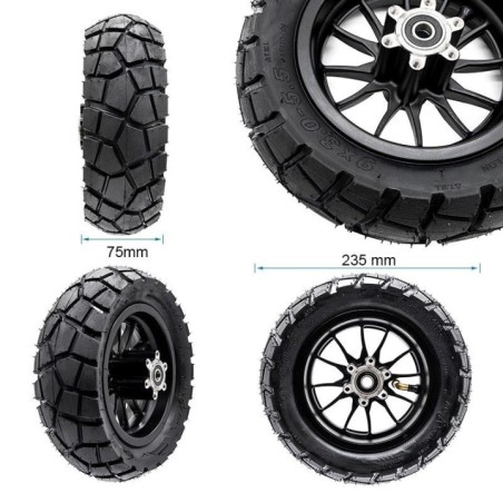 Roata fata completa pentru trotineta electrica Kukirin G2 PRO (Model 2024)