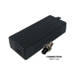 Incarcator 36V - 42V   2A (Conector GX12-3p 8mm)
