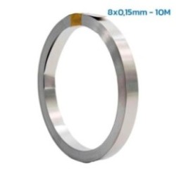 Banda nichelata 8x0.15 mm -10m