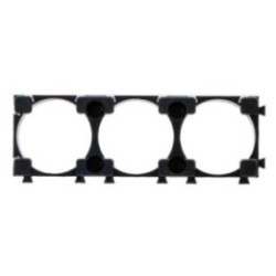 Suport Baterie 18650 1x3 - Set 10 Buc