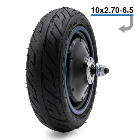 Roata cu motor cu linie albastra 48V 800W 6.5