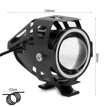Far led trotineta electrica 12-60V ALB