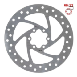 Disc frana 160mm 6H - compatibil cu Kukirin G2